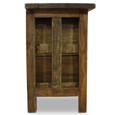 vidaXL Nightstand Solid Mahogany Wood 40x30x51 cm