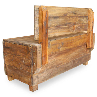 vidaXL Bench Solid Mahogany Wood 86x40x60 cm