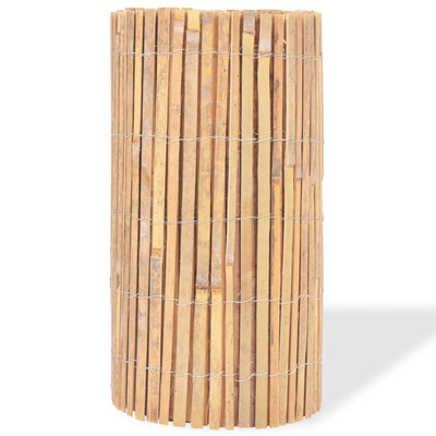 vidaXL Bamboo Fence 1000x50 cm