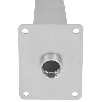 Rectangular Waterfall Pool Fountain Stainless Steel 90 cm