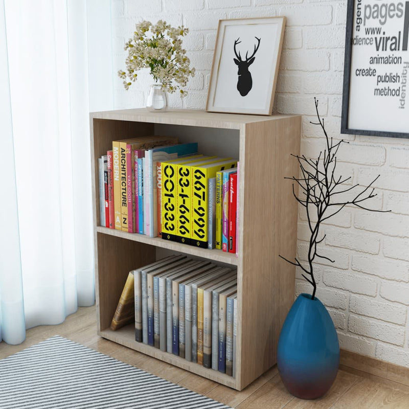 vidaXL Bookshelf Engineered Wood 60x31x78 cm White