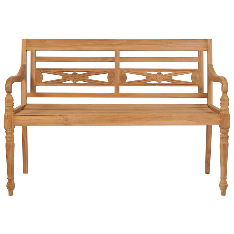 vidaXL Batavia Bench 120 cm Teak