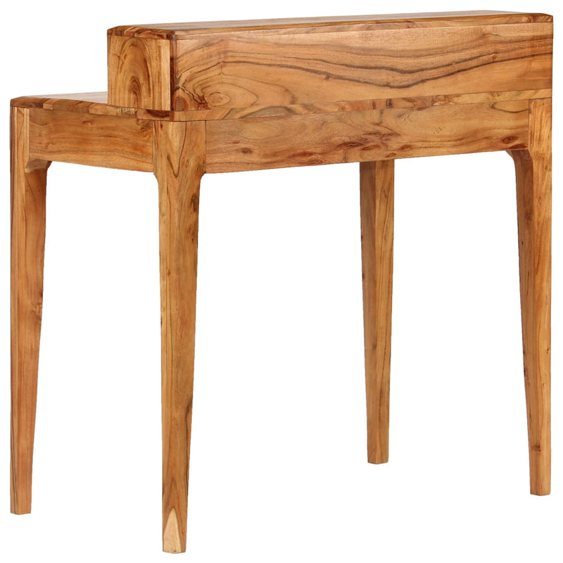 vidaXL Writing Desk with Drawers Solid Wood 88x50x90 cm