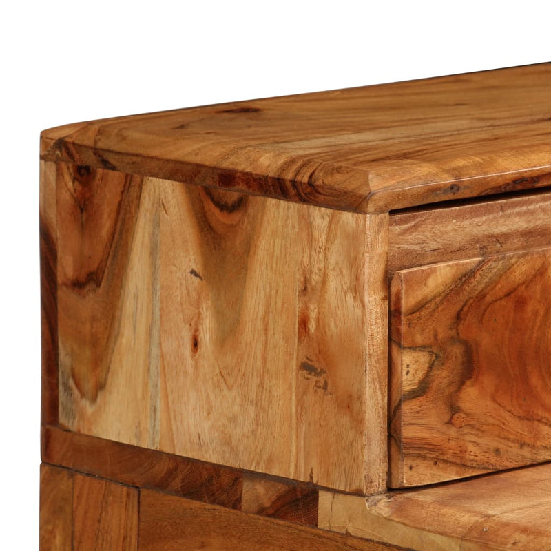 vidaXL Writing Desk with Drawers Solid Wood 88x50x90 cm