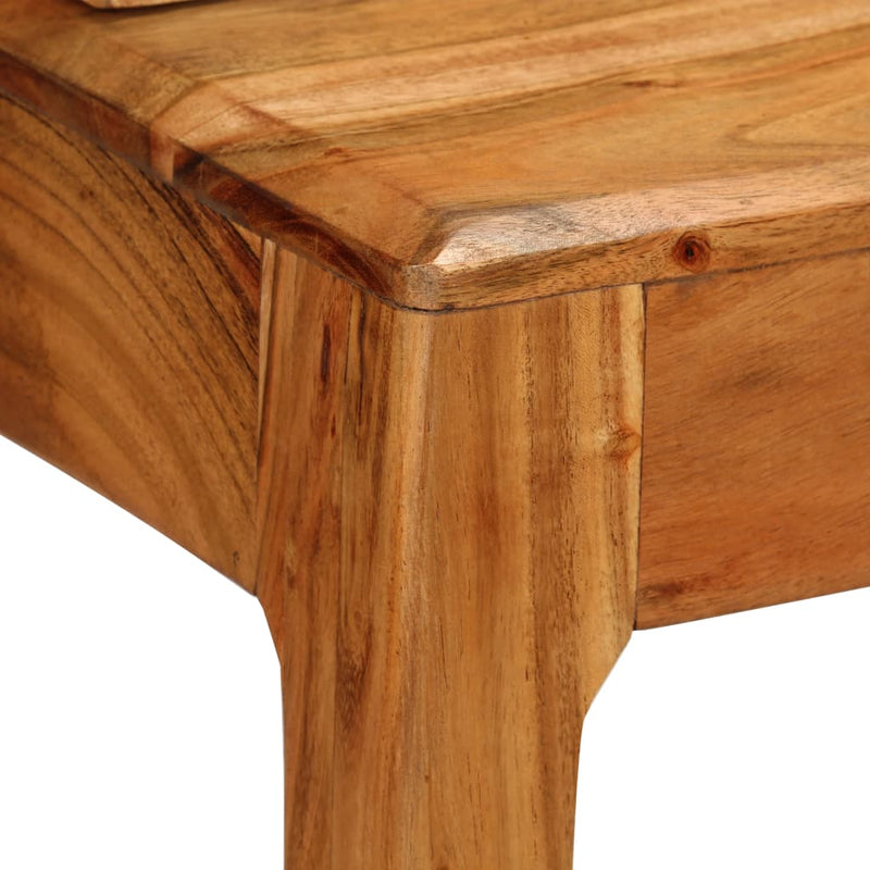 vidaXL Writing Desk with Drawers Solid Wood 88x50x90 cm