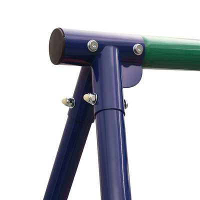 vidaXL Swing Set with 5 Seats Orange