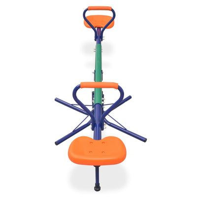 vidaXL 360-Degree Rotating Seesaw Orange