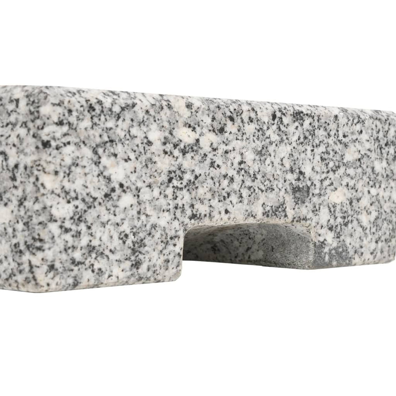 vidaXL Parasol Base Granite Round 20 kg