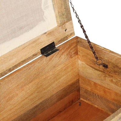vidaXL Storage Bench Solid Reclaimed Wood 80x40x40 cm