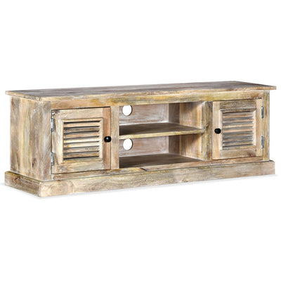 vidaXL TV Cabinet Solid Mango Wood