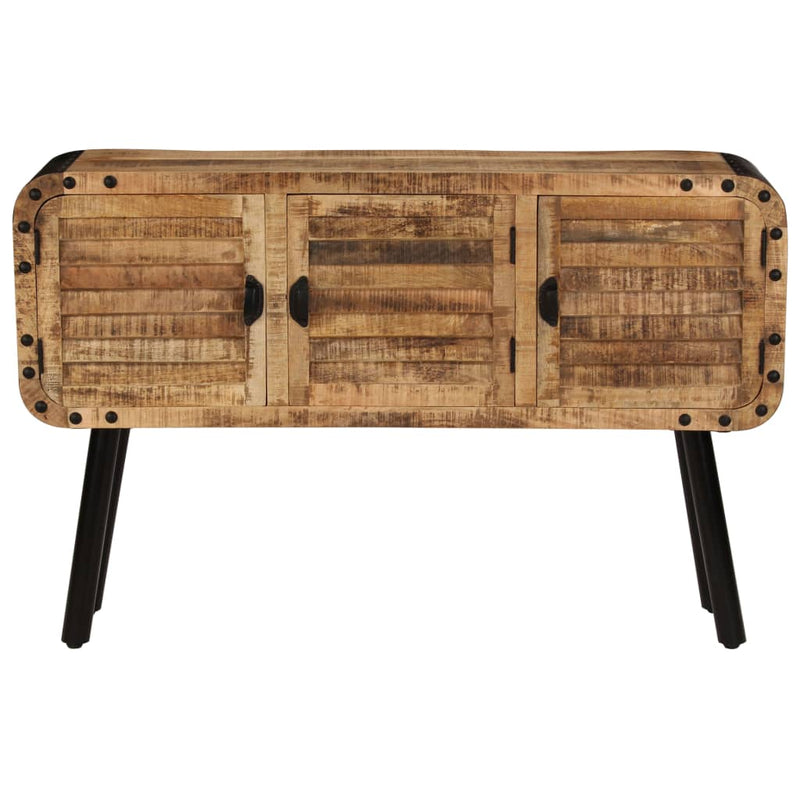 vidaXL Sideboard Solid Mango Wood 120x30x76 cm