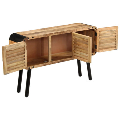 vidaXL Sideboard Solid Mango Wood 120x30x76 cm