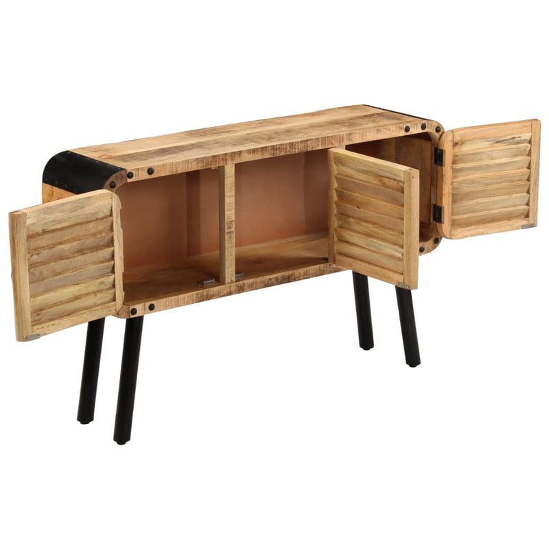 vidaXL Sideboard Solid Mango Wood 120x30x76 cm