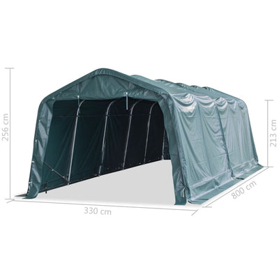 vidaXL Steel Tent Frame 3.3x8 m
