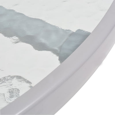 vidaXL 6 Piece Outdoor Dining Set Steel and Textilene Grey