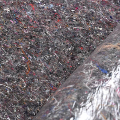 vidaXL Non-slip Painter Fleece 50 m 180 g/m² Grey