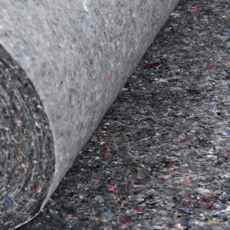 vidaXL Non-slip Painter Fleece 2 pcs 50 m 280 g/m² Grey