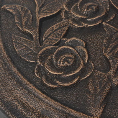 vidaXL Parasol Base Resin Square Black 12 kg