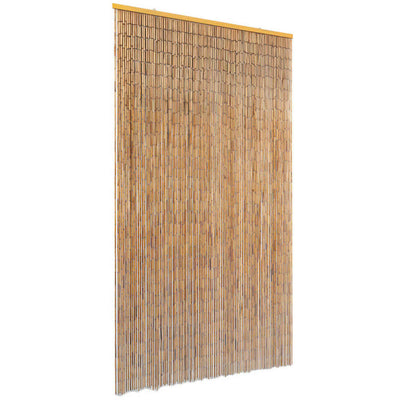 vidaXL Insect Door Curtain Bamboo 90x220 cm