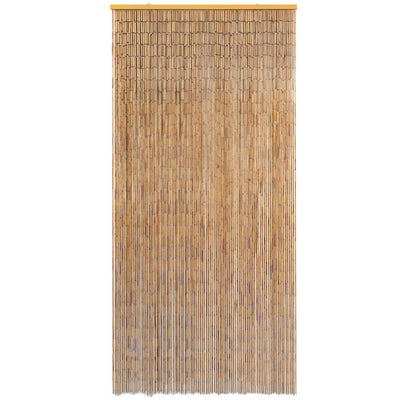 vidaXL Insect Door Curtain Bamboo 90x220 cm