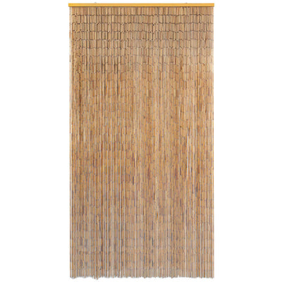 vidaXL Insect Door Curtain Bamboo 90x220 cm