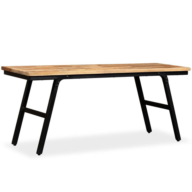 vidaXL Bench Reclaimed Teak and Steel 160x35x45 cm