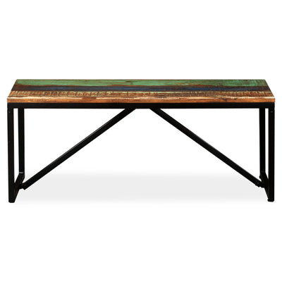 vidaXL Bench Solid Reclaimed Wood 160x35x45 cm
