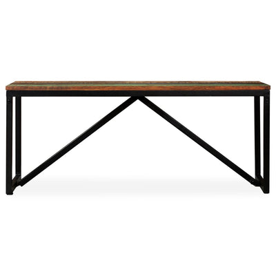 vidaXL Bench Solid Reclaimed Wood 160x35x45 cm