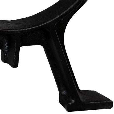 vidaXL Bench Legs 2 pcs O-Frame Cast Iron