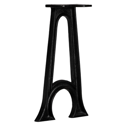 vidaXL Bench Legs 2 pcs with Arched Base A-Frame Cast Iron