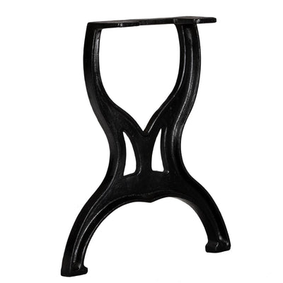 vidaXL Bench Legs 2 pcs X-Frame Cast Iron