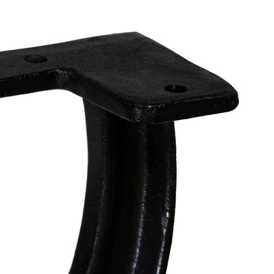vidaXL Bench Legs 2 pcs X-Frame Cast Iron
