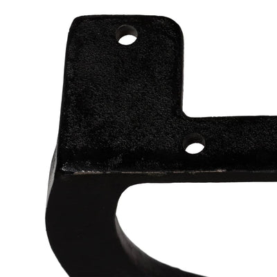 vidaXL Bench Legs 2 pcs X-Frame Cast Iron