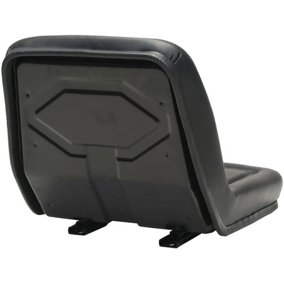 vidaXL Universal Tractor Seat Black