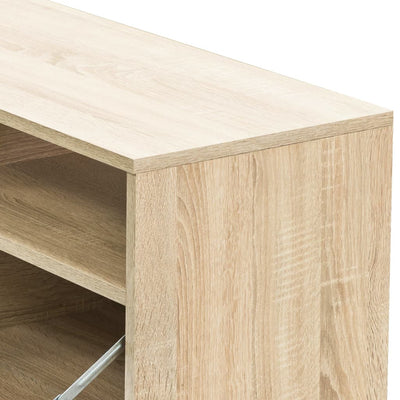 vidaXL TV Cabinet Engineered Wood 95x35x36 cm White