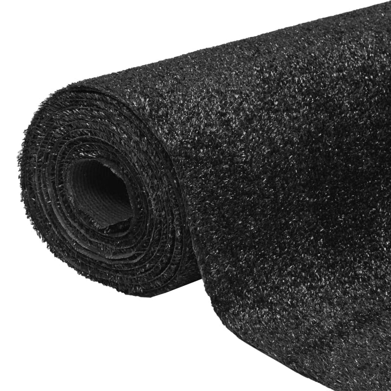 vidaXL Artificial Grass 1x25 m/7-9 mm Black