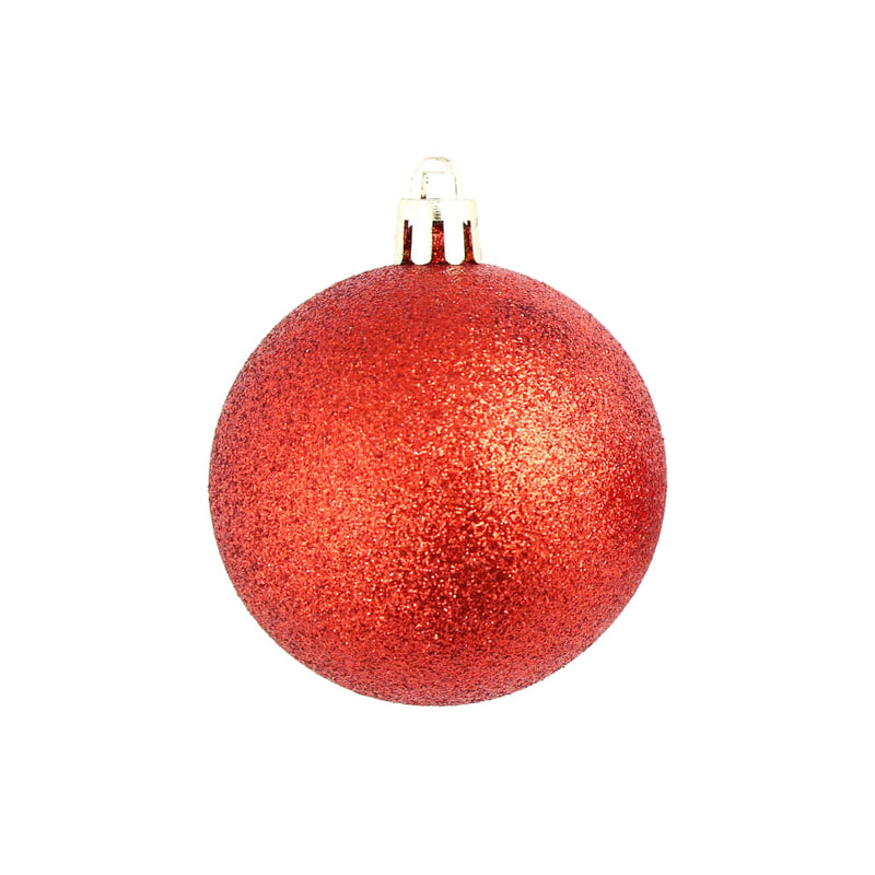 vidaXL 100 Piece Christmas Ball Set 3/4/6 cm Gold