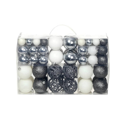Christmas Balls 100 pcs Silver/Gold