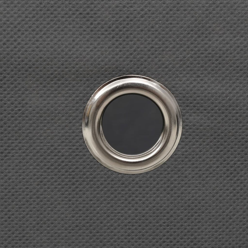 vidaXL Storage Boxes 10 pcs Non-woven Fabric 32x32x32 cm Black