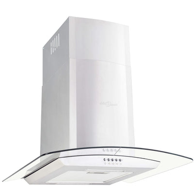 vidaXL Wall Mounted Range Hood 60 cm Stainless Steel 756 m³/h LED