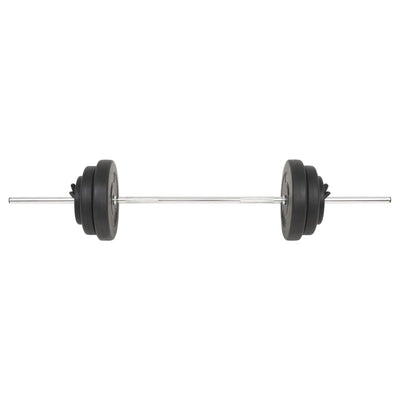 vidaXL Barbell Set 30 kg
