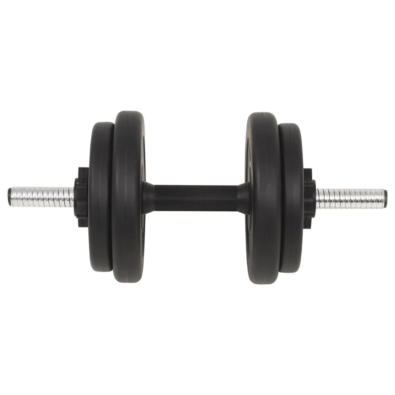 vidaXL Barbell and Dumbbell Set 30 kg
