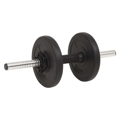 vidaXL Barbell and Dumbbell Set 30 kg
