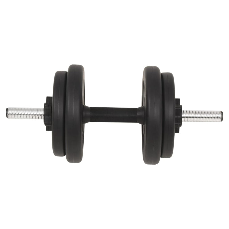 vidaXL Barbell and Dumbbell Set 30 kg