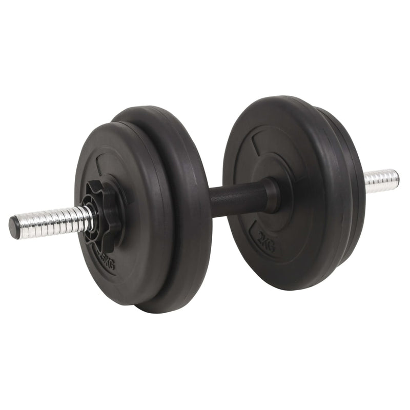 vidaXL Barbell and Dumbbell Set 60 kg