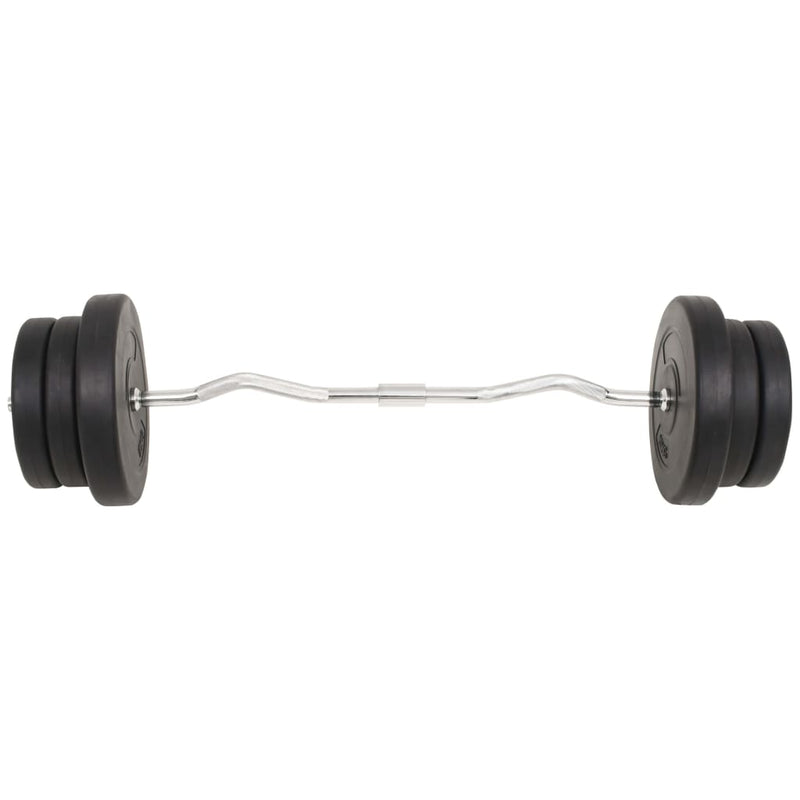 vidaXL Barbell and Dumbbell Set 60 kg