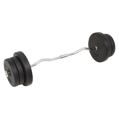 vidaXL Barbell and Dumbbell Set 60 kg