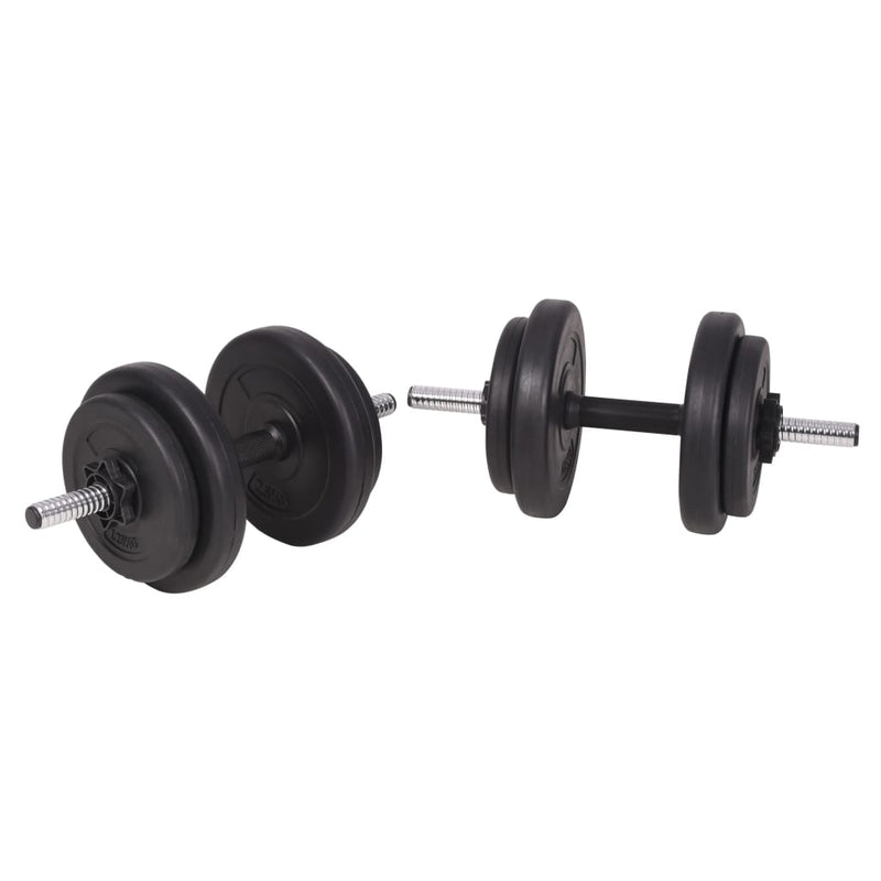 vidaXL Barbell and Dumbbell Set 90 kg