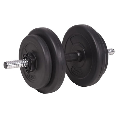 vidaXL Barbell and Dumbbell Set 90 kg