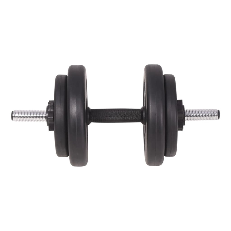 vidaXL Barbell and Dumbbell Set 90 kg